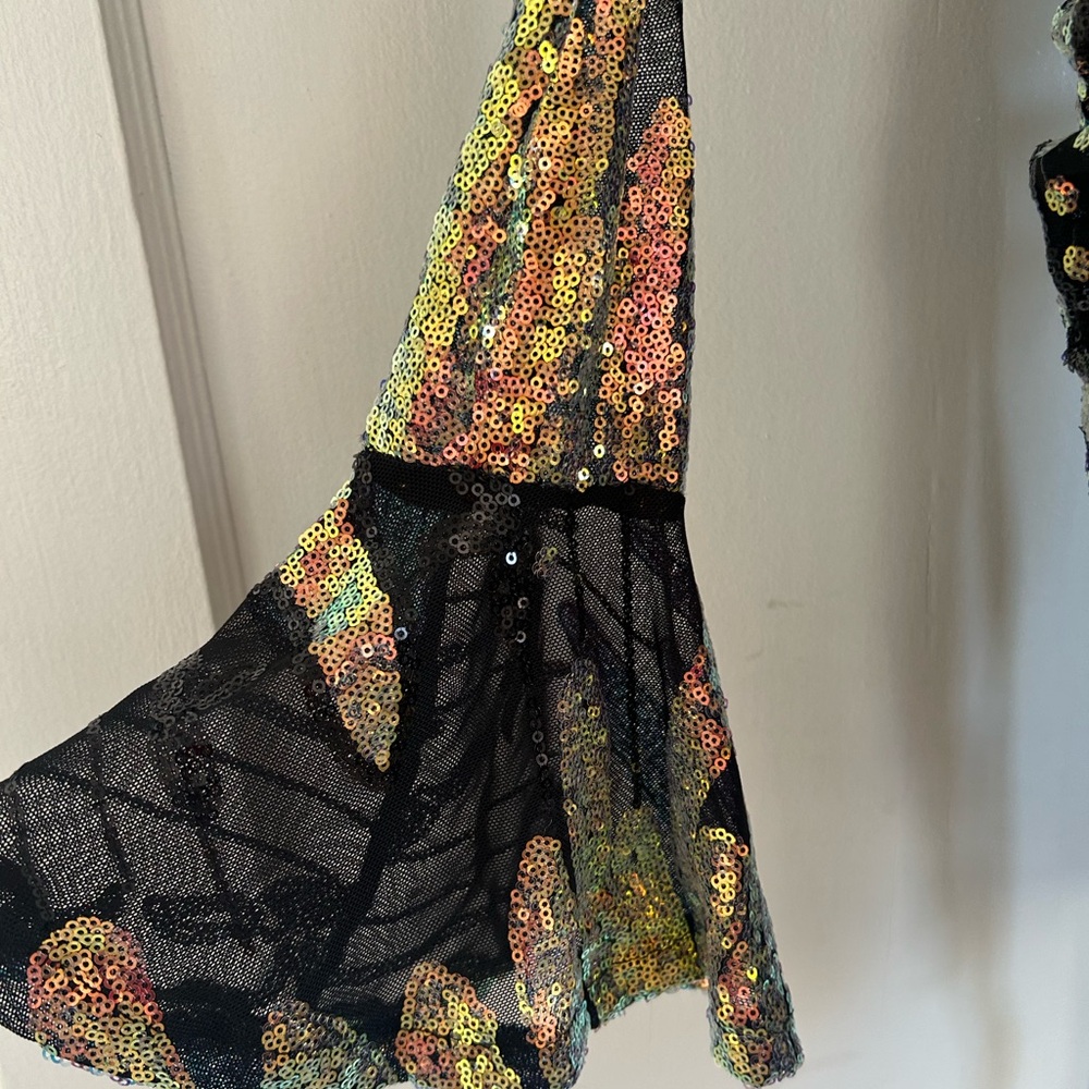 Sequin Embellished Black dress